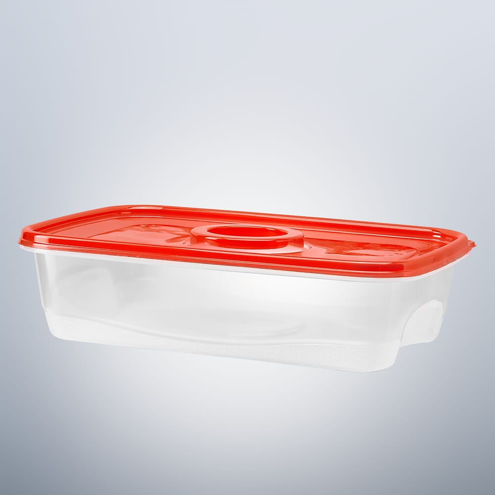 128oz PP Plastic Rectangular Storage Food Container With Lid - Version 1 post feature image