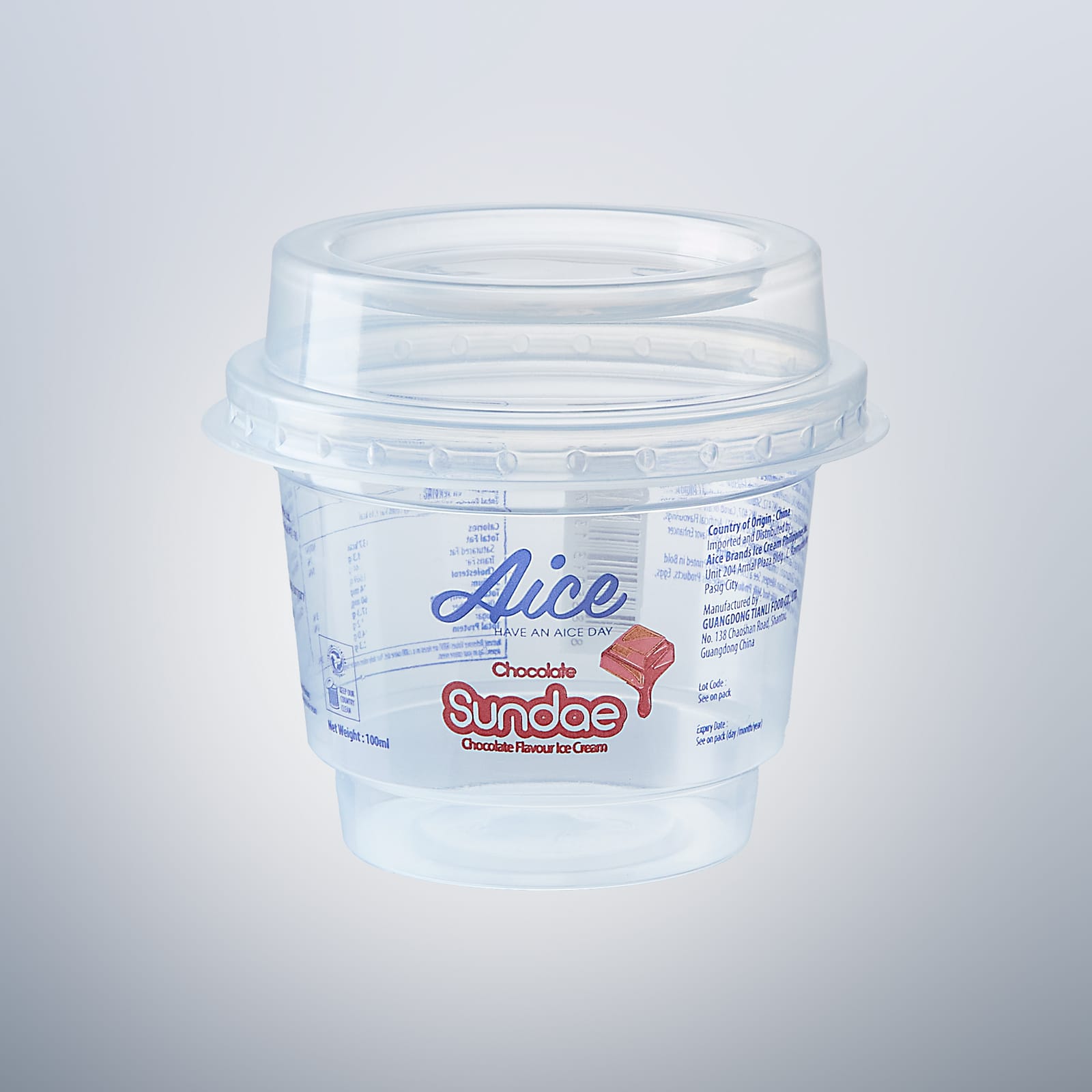 140ml PP Plastic Sundae Cup With Lid | Aice Cup Supplier